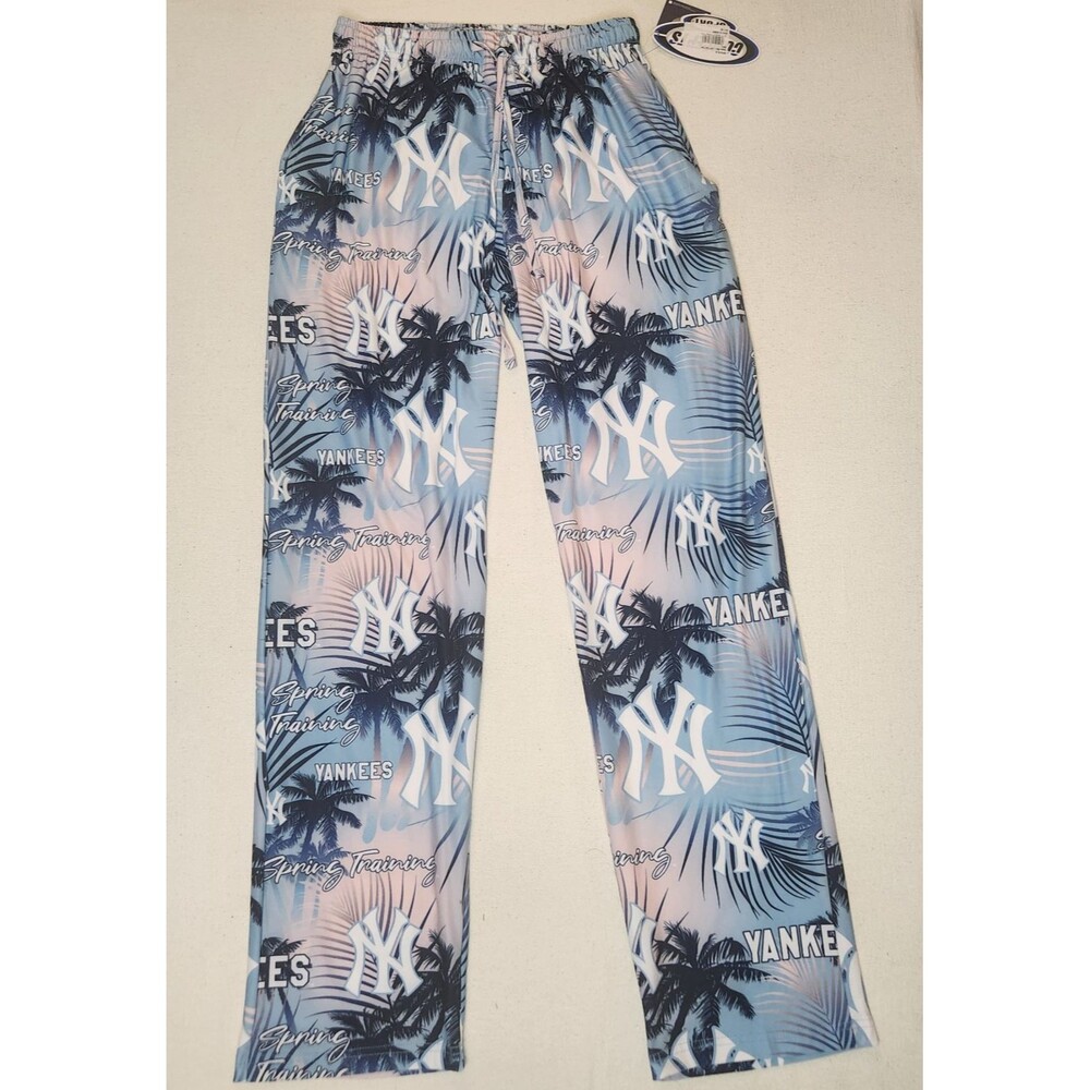 Concepts Sport New York Yankee Men's Pajama Pants Tropical Spring Training Small